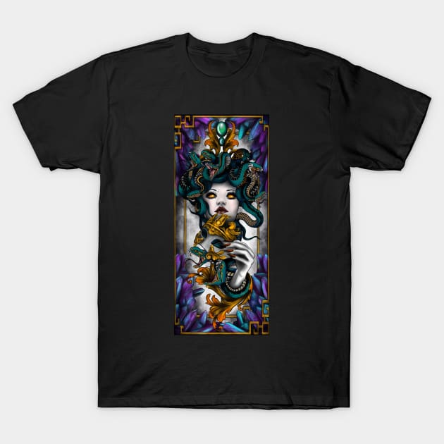 Medusa T-Shirt by DarkHorseBailey